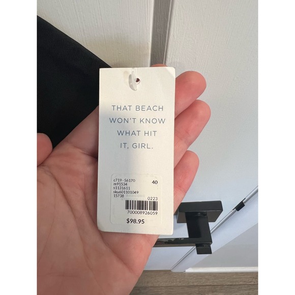 Lane Bryant Swim | NWT! Womens Plus Size Black Swimdress in Size 40‎ - Picture 6 of 6